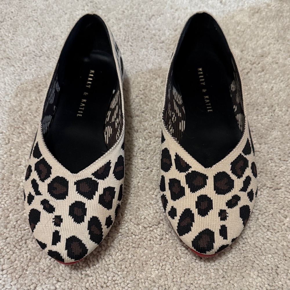 Kelly & Katie Animal Print Flats